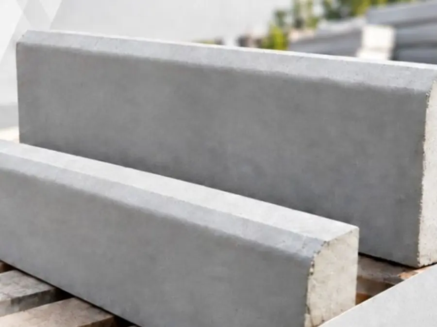 Guia meio-fio de concreto — Delta Artefatos de Concreto